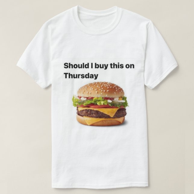 Hamburger T-Shirt (Design vorne)