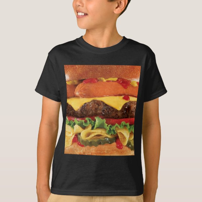 Hamburger T-Shirt (Vorderseite)