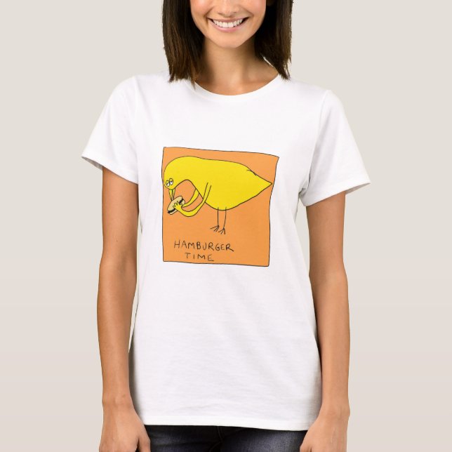 Hamburger Time Shirt (Vorderseite)