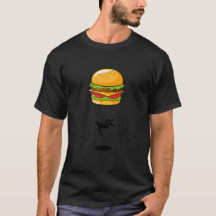 Hamburger UFO I Liebe Hamburgers Alien Abduction S T-Shirt
