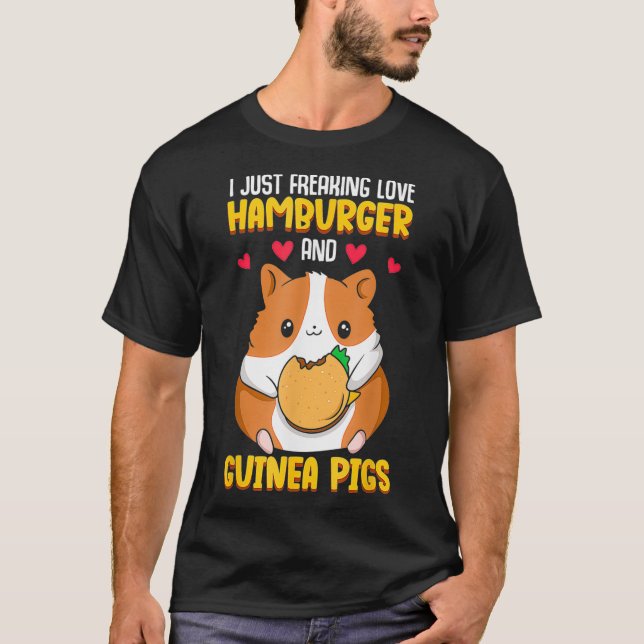 Hamburger und Guinea T-Shirt (Vorderseite)