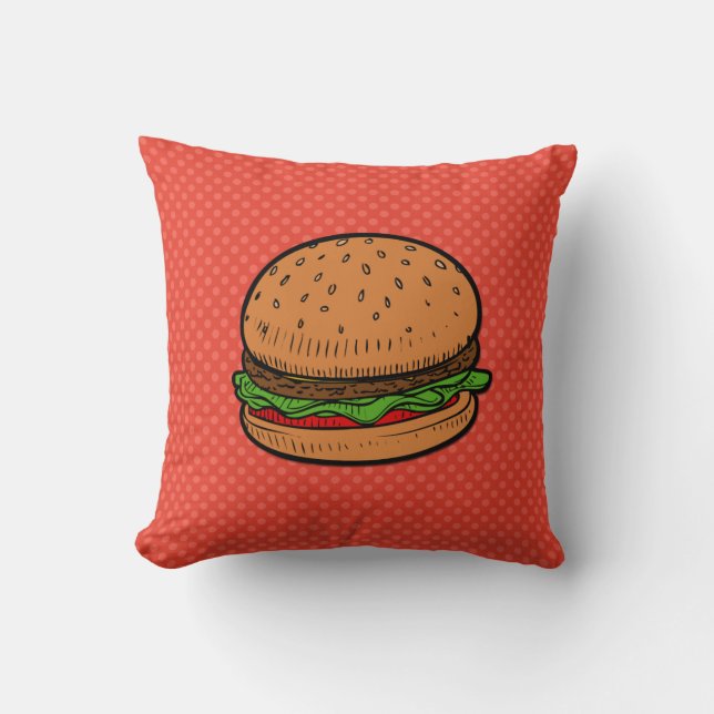 Hamburgerkunstkissen Kissen (Vorderseite)