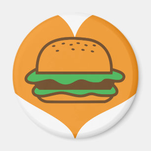 Hamburgerliebhaber Magnet