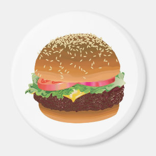 Hamburgermagnet Magnet