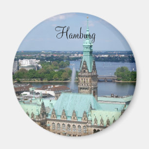 HamburgRathaus Magnet