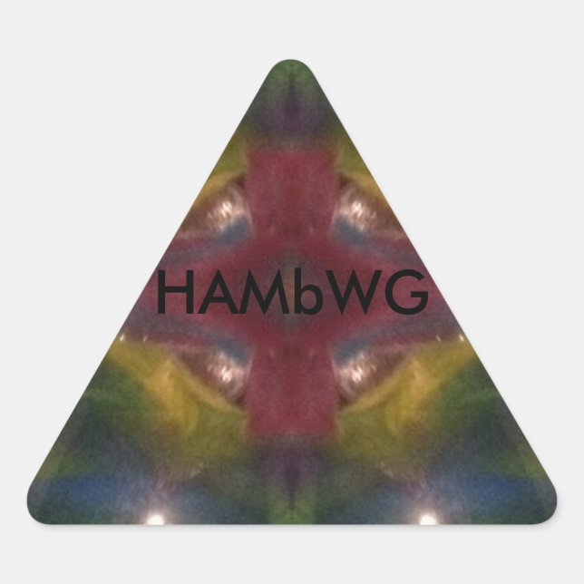 HAMbWG - Aufkleber - Psychadelic (Vorderseite)