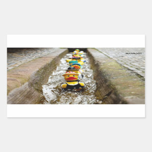 HAMbWG - Autocollants - Canards en caoutchouc