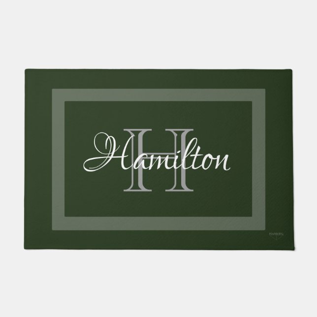 HAMbWG - Benutzerdefinierte Türmatte in beliebiger (Vorderseite)