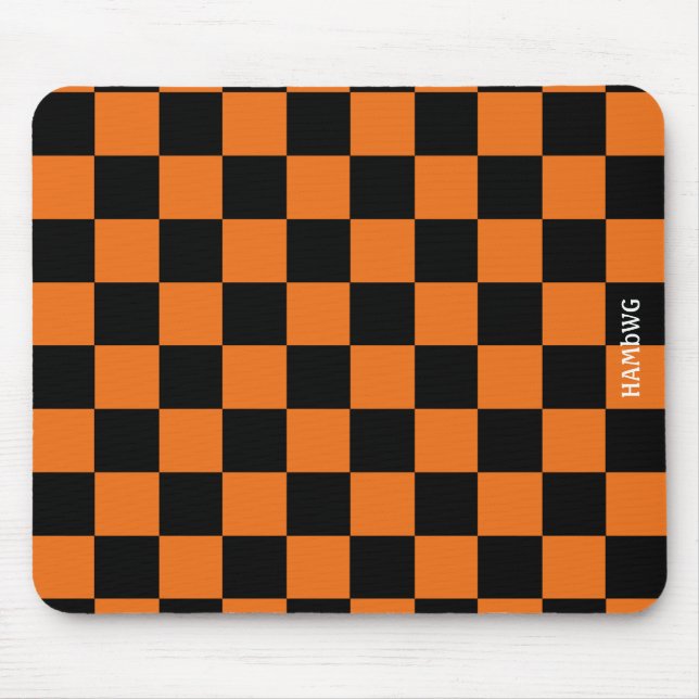 HAMbWG - ComputerMaus - Schachbrett Mousepad (Vorne)