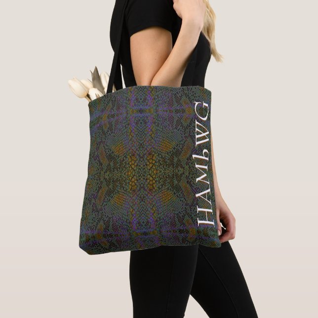 HAMbWG Cross Body Bag oder Tasche - Snakeskin-Desi (Von Nahem)