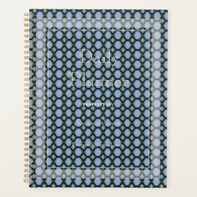 HAMbWG - Daily Plananner - Periwinkle Planer (Vorderseite)