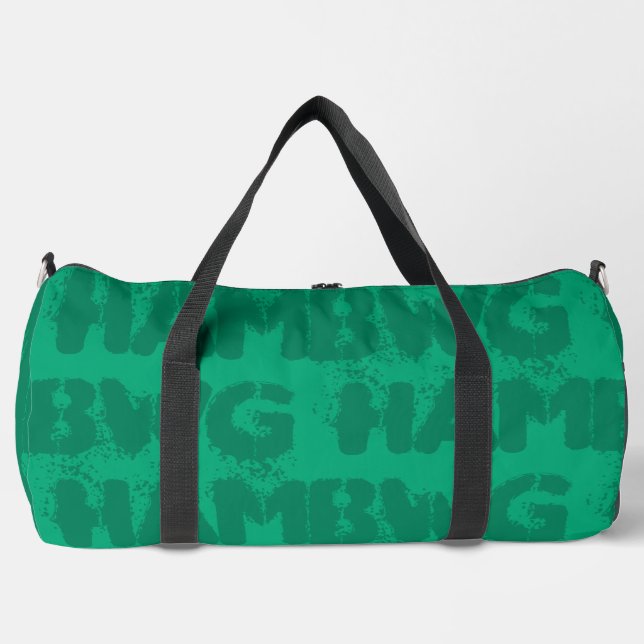 HAMbWG- Duffle Gym Bag, grün Bag (Vorderseite)