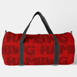 HAMbWG- Duffle Gym Bag, rot Bag
