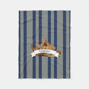 HAMbWG - Fleece Blanket - HAM-Eichhörnchen