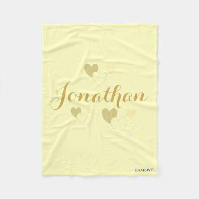 HAMbWG - Fleece Blanket - Personalizable (Vorderseite)