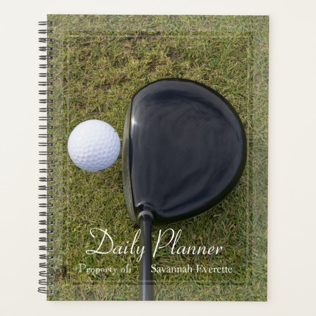 HAMbWG - Foto Daily Planner - Golf Club & Ball Planer (Vorderseite)