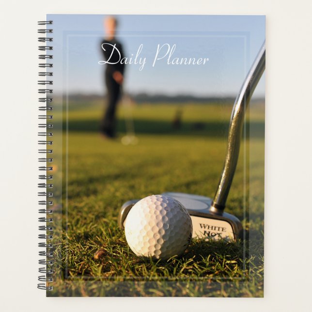 HAMbWG - Foto Daily Planner - Golfthema Planer (Vorderseite)