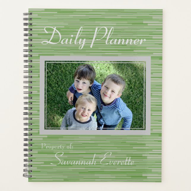 HAMbWG - Foto Daily Planner - Gradient Planer (Vorderseite)