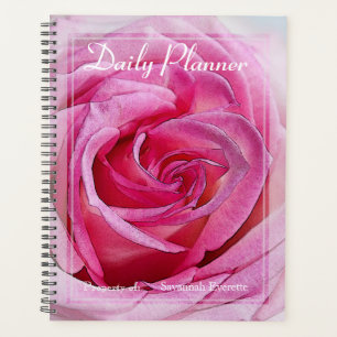 HAMbWG - Foto Daily Planner - Rosa Rose Planer