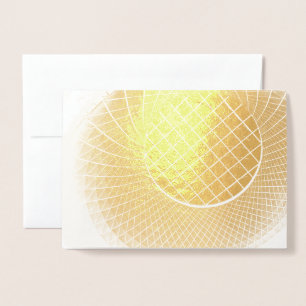 HAMbWG - Gold Foil Card - Blank Card - Architektur Folienkarte
