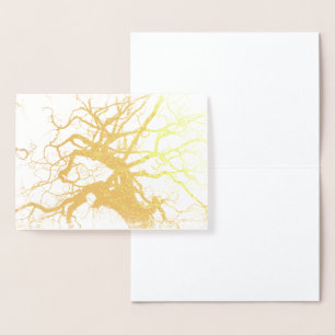 HAMbWG - Gold Foil Card - Leere Innenseite Folienkarte