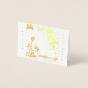 HAMbWG - Gold Foil Card - The Best Loved Coach Folienkarte