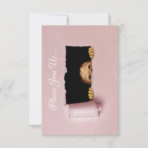 HAMbWG - Invitation - Peek-A-Boo Baby