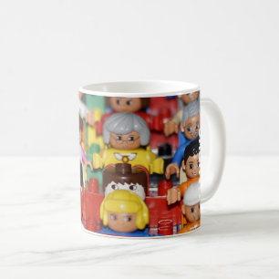 HAMbWG - Kaffee-Tasse - Spielzeugmenschen Kaffeetasse