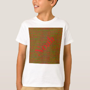 HAMbWG - Kindersitz-Shirt - Rotes Mix mit Logo T-Shirt