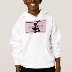 HAMbWG - Lila Ultra-Violet-Skateboarder Hoodie