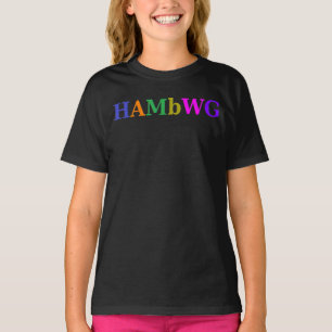 HAMbWG-Logo - 9 Farben - Fußball-Shirt von Mädchen T-Shirt