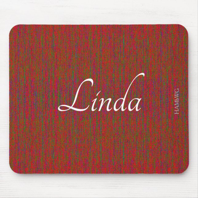 HAMbWG - Mousepad - Crazy Red (Vorne)