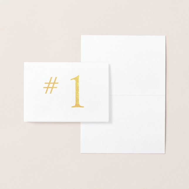 HAMbWG - Numéro de table dans Foil (Affichage)