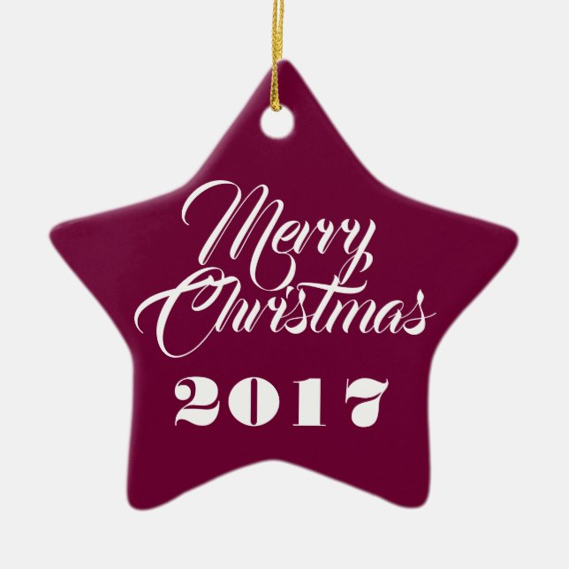 HAMbWG - Ornament - Stern - Personalizable (Vorne)