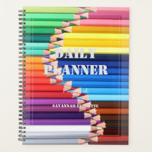 HAMbWG - Photo Daily Planner - Crayons colorés