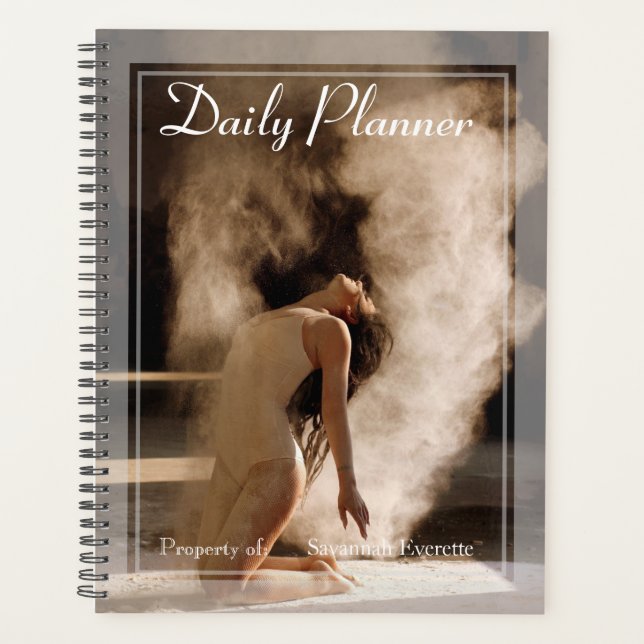 HAMbWG - Photo Daily Planner - Danseuse (Devant)