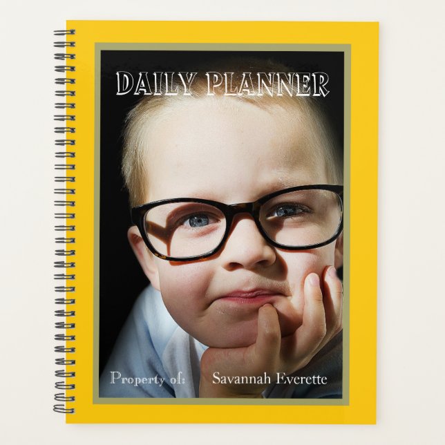 HAMbWG - Photo Daily Planner - Regarder un magazin (Devant)