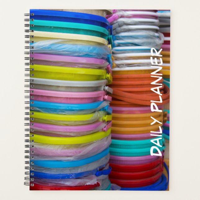 HAMbWG - Planificateur quotidien - Pots colorés (Devant)