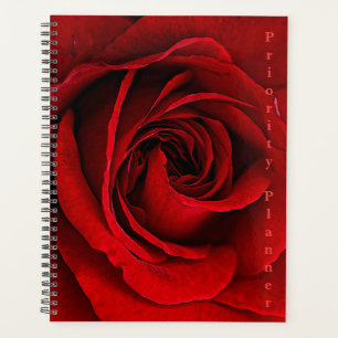 HAMbWG - Planificateur quotidien - Rose rouge