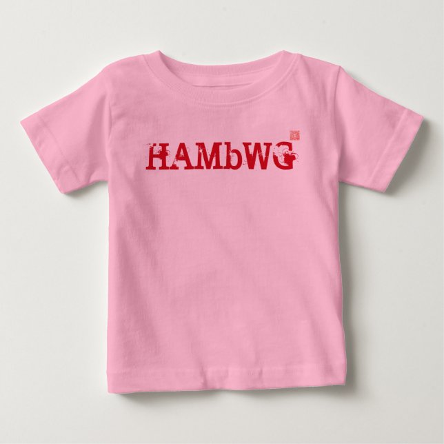 HAMbWG - Rosa mit rotem Pullover (Vorderseite)