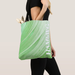HAMbWG - Sac fourre-tout - Tourbillon vert citron