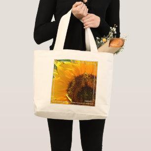 HAMbWG - Sac fourre-tout - Tournesol peint
