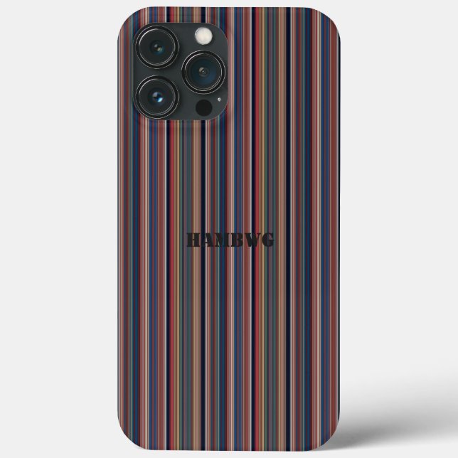 HAMbWG - Samsung Handy Case - Farblinien (Rückseite)