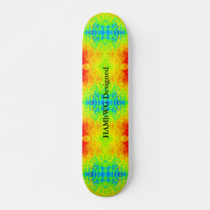 HAMbWG - Skateboards - Krawatte Gelb grün