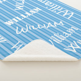 HAMbWG - Softest Fleece - Ihr Name! Sherpadecke