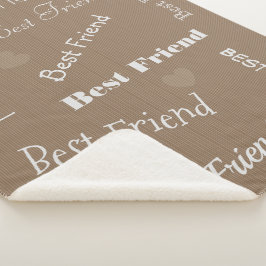 HAMbWG - Softest Fleece - Ihr Name! Sherpadecke