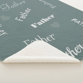 HAMbWG - Softest Fleece - Ihr Name! Sherpadecke