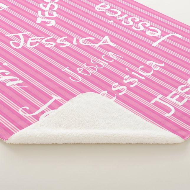 HAMbWG - Softest Fleece - Ihr Name! Sherpadecke (3/4)