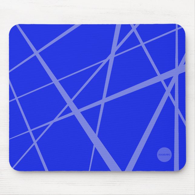 HAMbWG-Spotlight-Design für jeden Farbhintergrund Mousepad (Vorne)