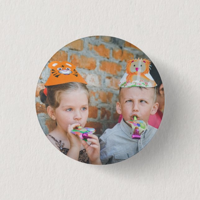 HAMbWG - Square Button - Birthday Party Kid (Vorderseite)